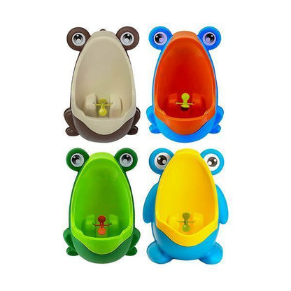 Blue/Orange Easy-Peesy Toddler Froggy Urinal for Boys