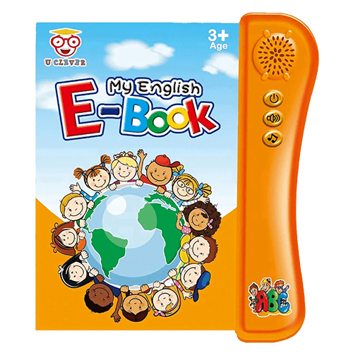 Early Learning Educational E- Book with Sounds, Alphabets, Shapes & Animals